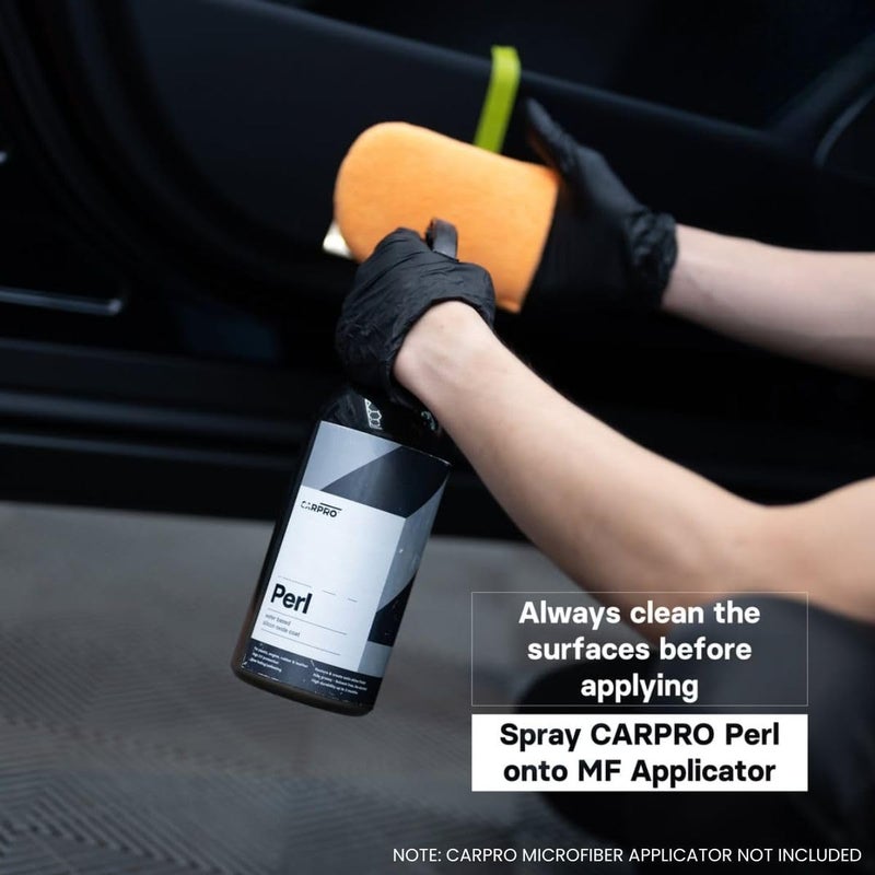 CarPro حماية بلاستيك ومطاط PERL - [بلاستيك، محرك، مطاط، جلد] - معالجة إطارات مركزة، حماية من الأشعة فوق البنفسجية قائمة على الماء، لمسة ساتانية - 500 مل (17 أونصة) - Image 4